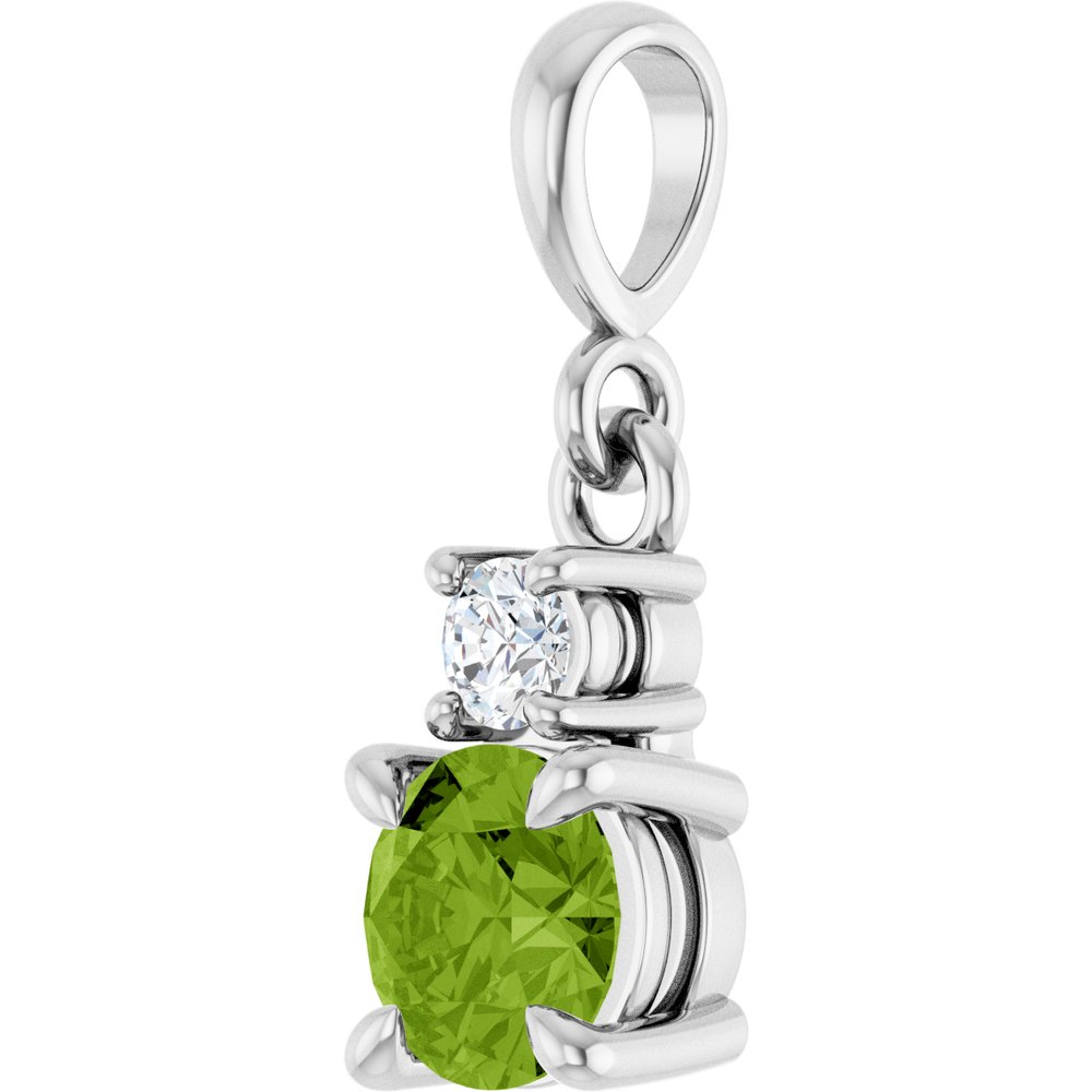 Natural Diamond Pendant