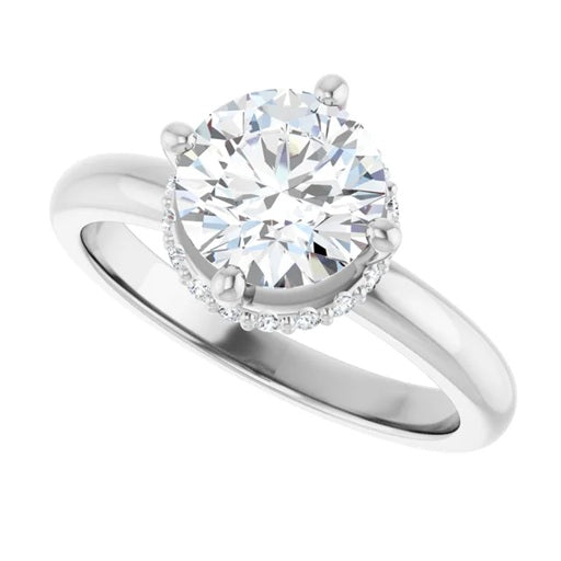 Rhodium Plated Ring