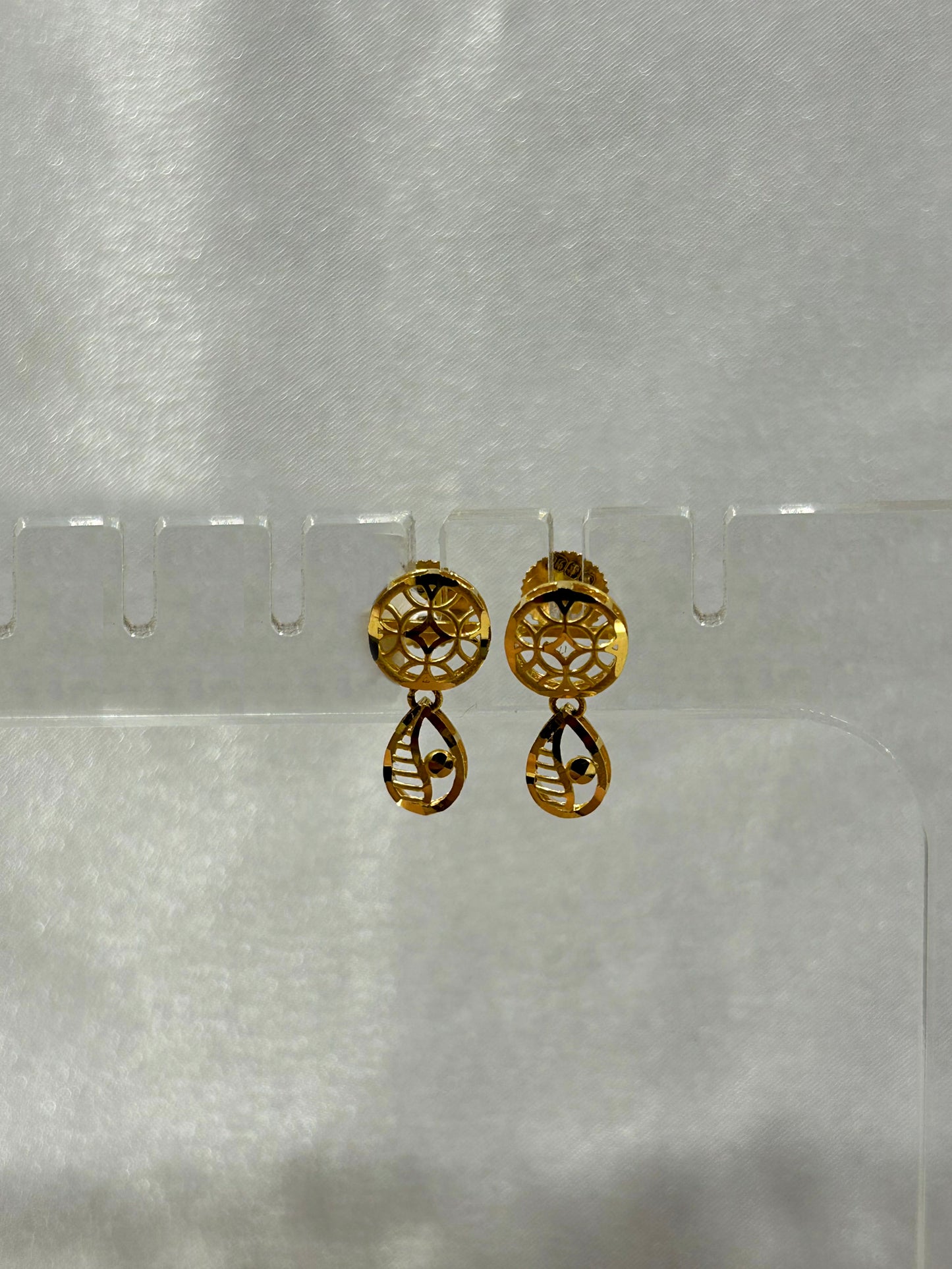 22k Yellow Gold Earrings