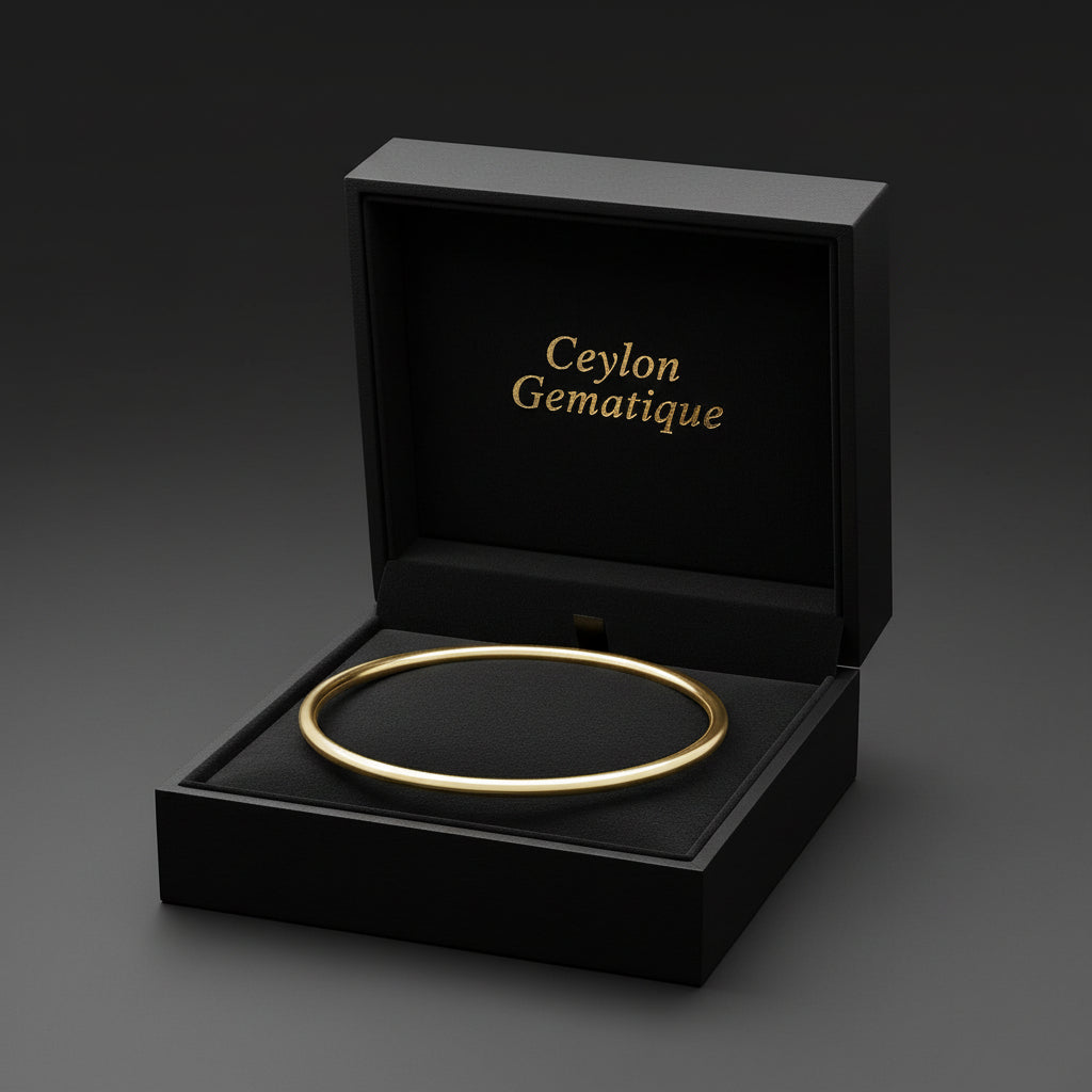 14K Yellow 3 mm Bangle