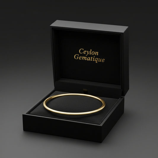 14K Yellow 3 mm Bangle