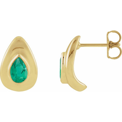 Emerald Earrings