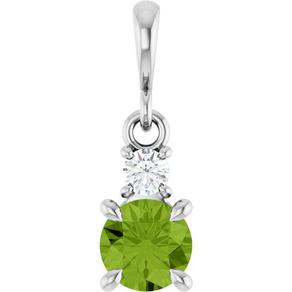 Natural Diamond Pendant