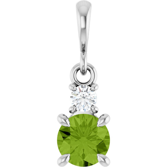 Natural Diamond Pendant