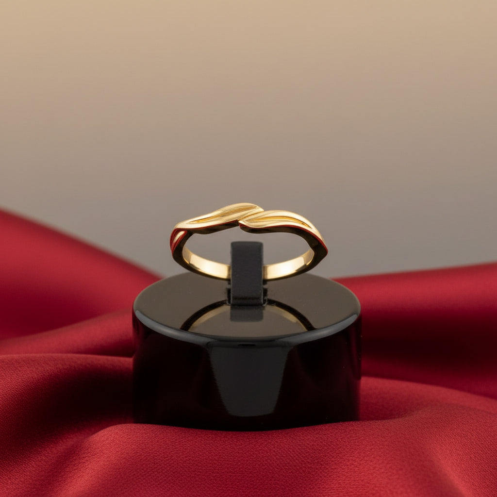 14K Yellow Stackable Ring