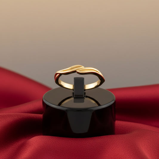 14K Yellow Stackable Ring