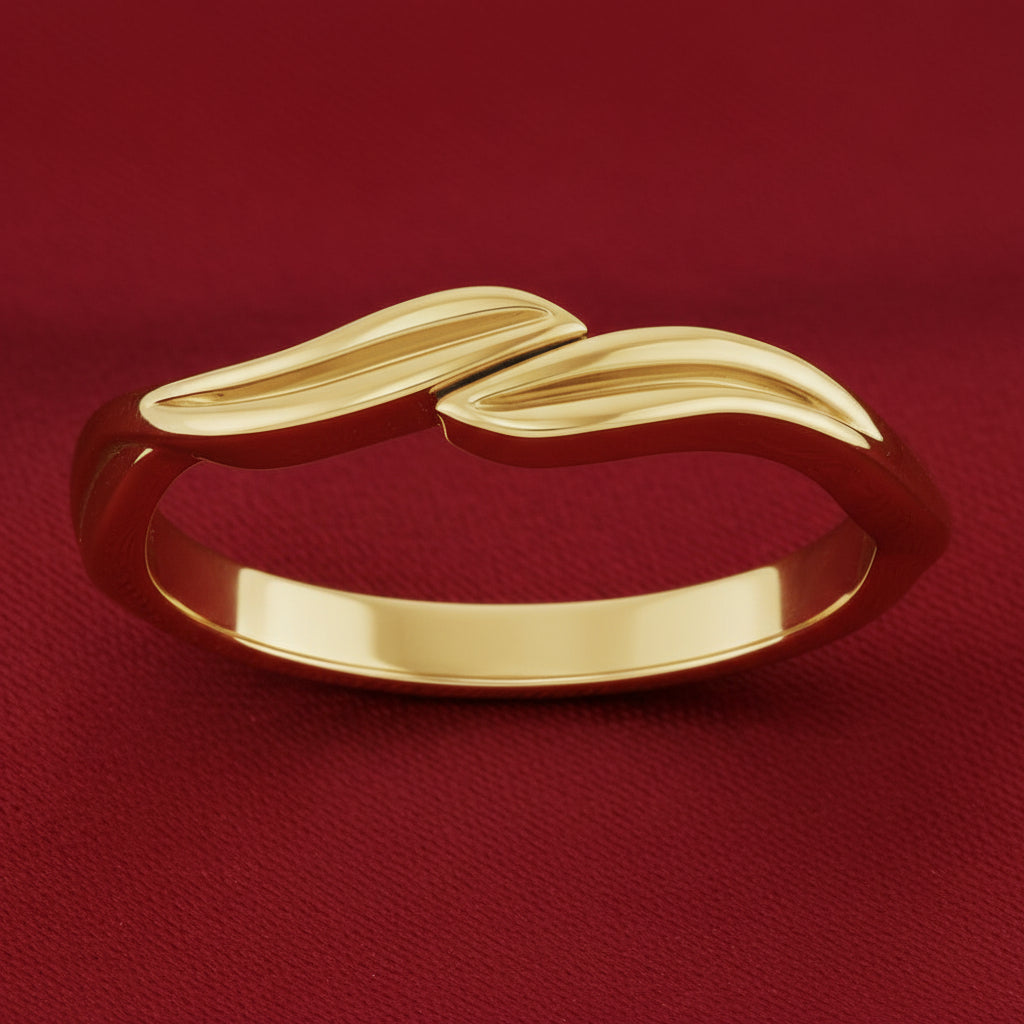 14K Yellow Stackable Ring