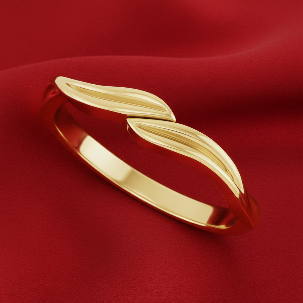 14K Yellow Stackable Ring