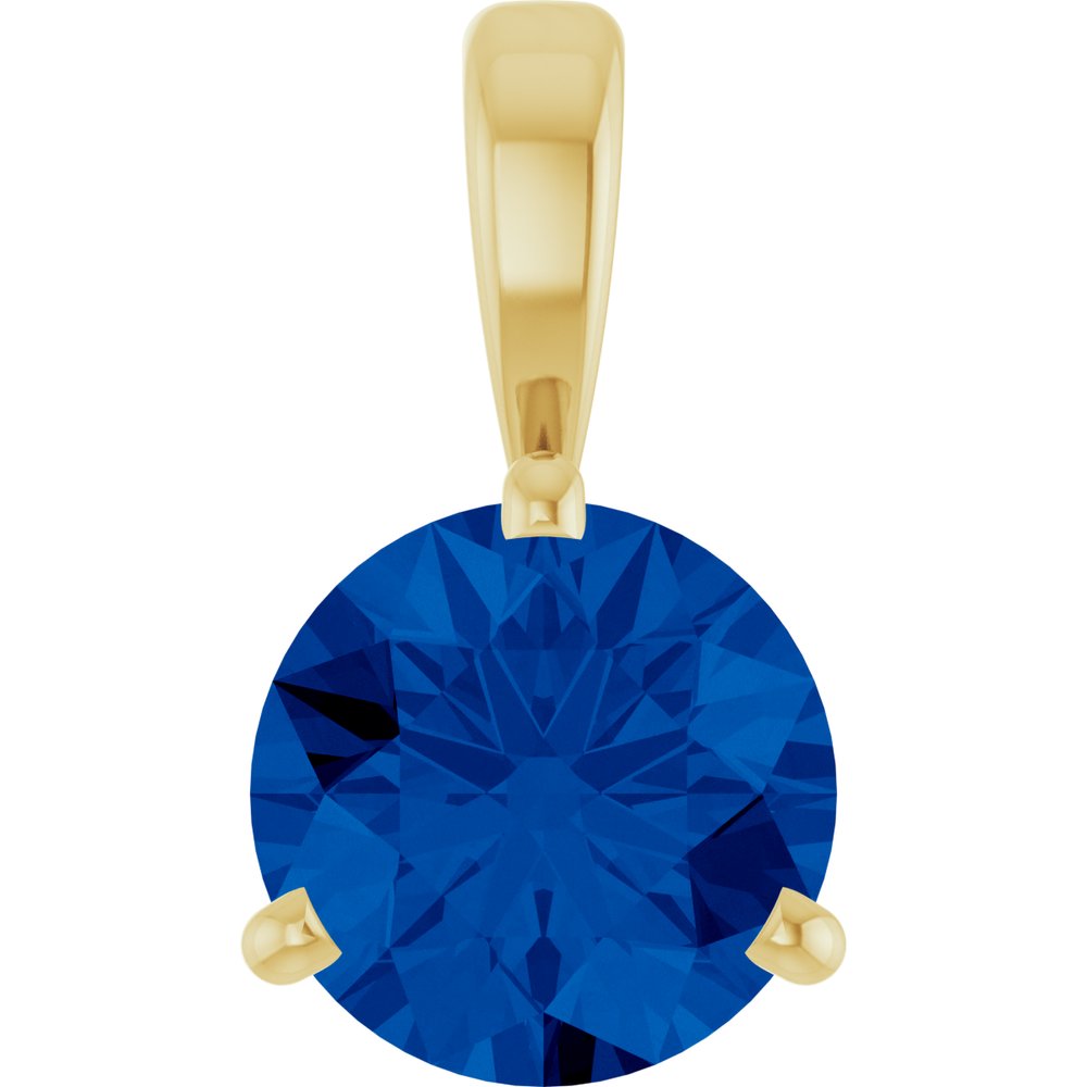 Blue Sapphire Pendant