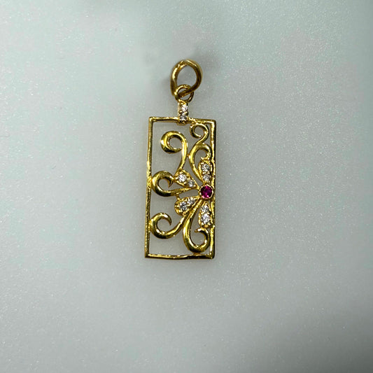 22k Yellow Gold Pendant