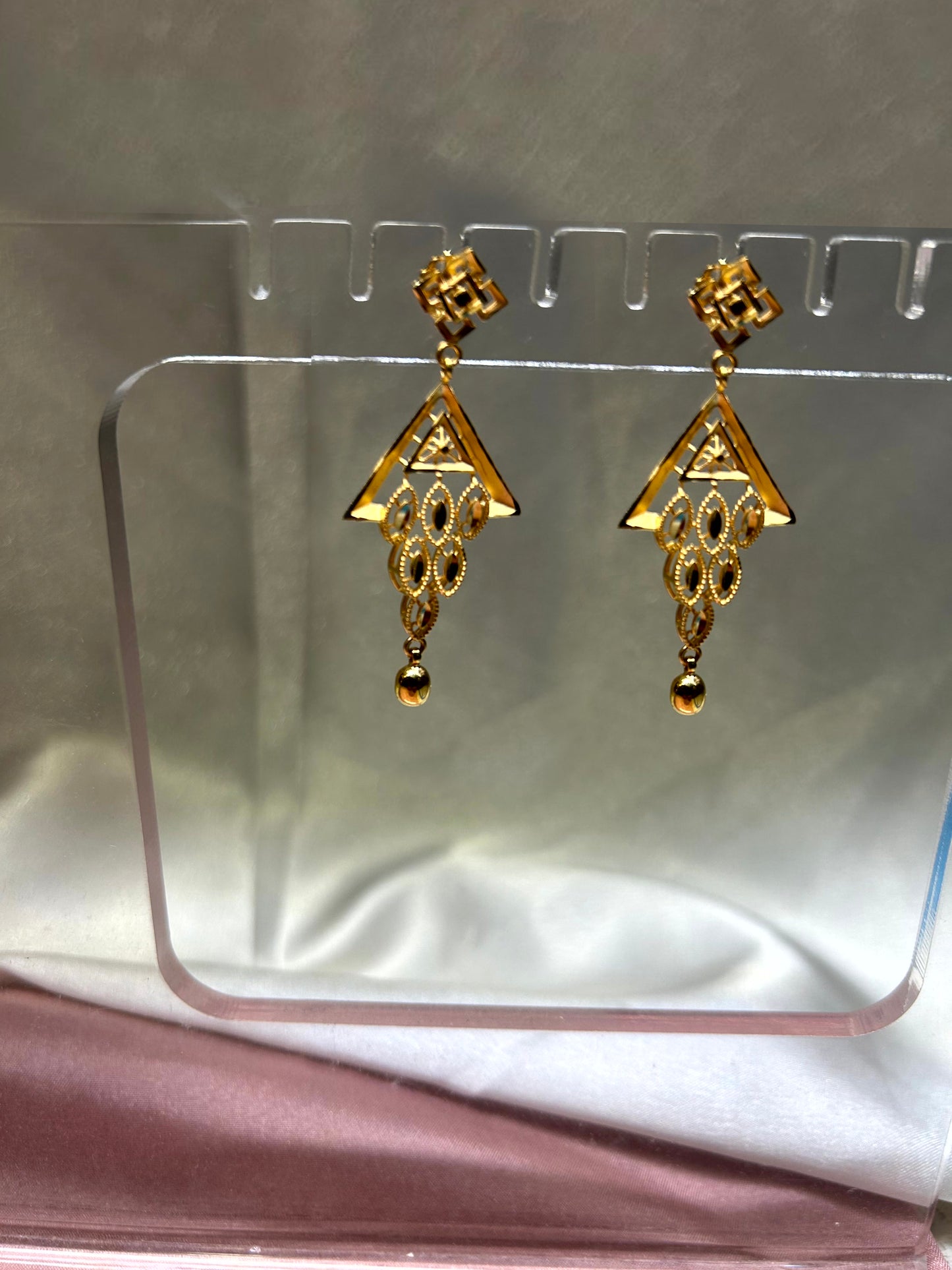 22k Yellow Gold Earrings