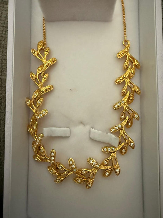 CJ13 gold necklace